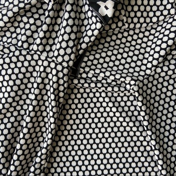 Max Studio Flared Sleeve Stretchy Crepe Tunic Blouse  Mini Dress - Picture 12 of 12